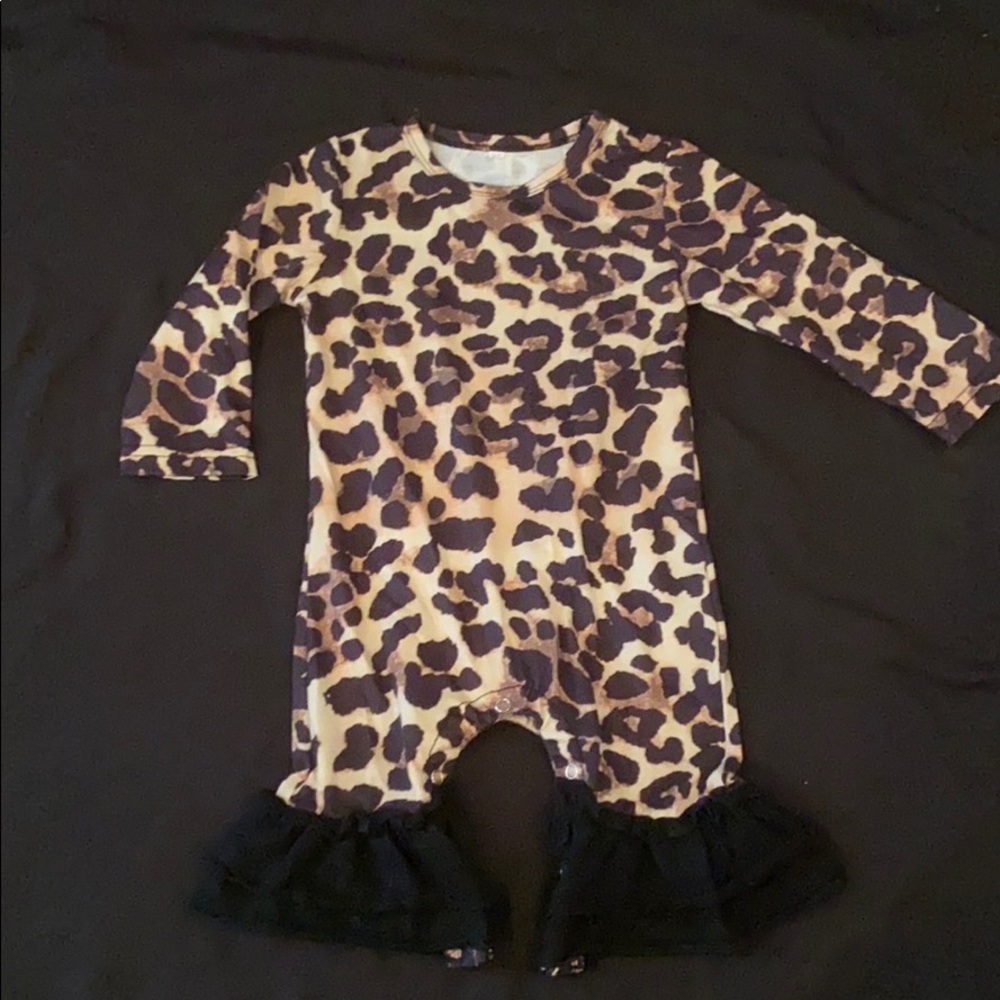 Leopard Romper